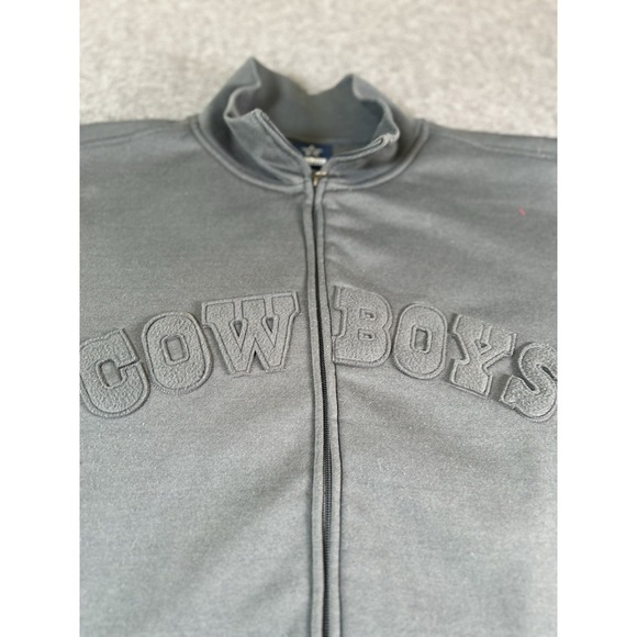 Other - NFL Dallas Cowboys Full Zip Jacket - Mens‎ Size XL Large Gray